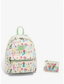 Best reviews of ✔️ Loungefly Disney Chibi Princess Floral Mini 🎒 Backpack 👍 -Bags & Purses Shop Online 17136959 av4