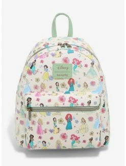 Best reviews of ✔️ Loungefly Disney Chibi Princess Floral Mini 🎒 Backpack 👍