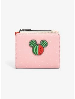 Outlet 🤩 Loungefly Disney Mickey Mouse Fruit Mini Wallet 🥰