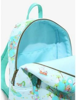 Coupon ✨ Loungefly Disney Peter Pan Island Mini 🎒 Backpack 🔔 -Bags & Purses Shop Online 17138555 av3