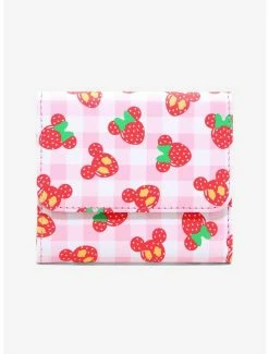 Bags & Purses Shop Online 42 Budget ๐ Loungefly Disney Minnie Mouse Strawberry Mini Flap Wallet โ