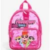 Best reviews of 🎉 The Powerpuff 👧 Girls Pink Clear Mini 🎒 Backpack 😍 -Bags & Purses Shop Online 17234135 hi