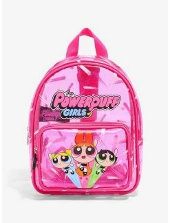 Best reviews of 🎉 The Powerpuff 👧 Girls Pink Clear Mini 🎒 Backpack 😍