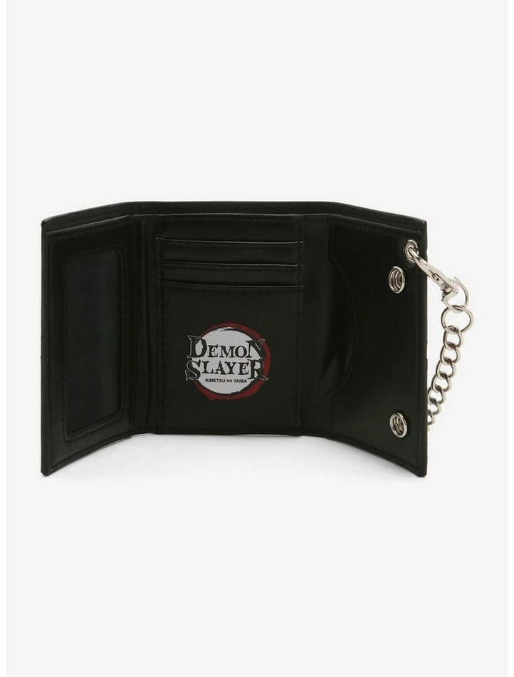 Cheap ⭐ Demon Slayer: Kimetsu No Yaiba Demon Slayer Corps Trifold Chain Wallet ⌛ 5 Cheap ⭐ Demon Slayer: Kimetsu No Yaiba Demon Slayer Corps Trifold Chain Wallet ⌛ - Image 3