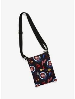 Brand new 🔥 Child's Play Chucky Passport Crossbody Bag 🤩 -Bags & Purses Shop Online 17604696 av1