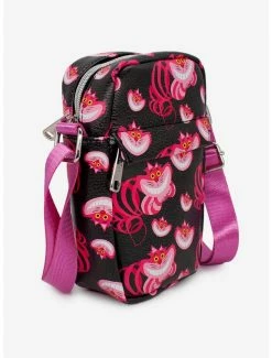 Wholesale ✨ Disney Alice in Wonderland Cheshire Cat Vegan Leather Crossbody Bag ⭐ -Bags & Purses Shop Online 17630404 av1
