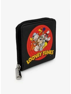 Buy 🥰 Looney Tunes Vegan Leather Zip Around Wallet 🎁 -Bags & Purses Shop Online 17632696 av1