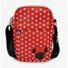 Hot Sale 💯 Disney Minnie Mouse Polka Dots Vegan Leather Crossbody Bag ❤️