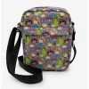 Flash Sale 🔥 Nickelodeon Rugrats Characters Vegan Leather Crossbody Bag ⭐ -Bags & Purses Shop Online 17632769 hi