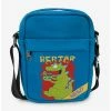 Cheap 🔥 Nickelodeon Rugrats Reptar Cereal Vegan Leather Crossbody Bag 🎁