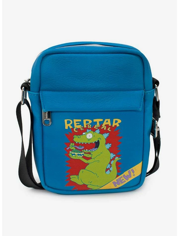 Cheap ๐ฅ Nickelodeon Rugrats Reptar Cereal Vegan Leather Crossbody Bag ๐ 3 Cheap ๐ฅ Nickelodeon Rugrats Reptar Cereal Vegan Leather Crossbody Bag ๐