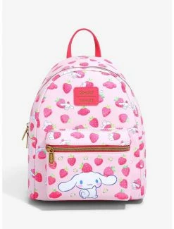 Flash Sale 😀 Loungefly Cinnamoroll Strawberries Mini 🎒 Backpack 👍