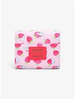 Hot Sale 💯 Loungefly Cinnamoroll Strawberries Mini Flap Wallet 🌟 -Bags & Purses Shop Online 17780366 av1