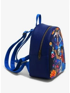 Buy 🎁 Loungefly Disney Pixar Coco Anniversary Mini 🎒 Backpack 🌟 -Bags & Purses Shop Online 17780422 av1
