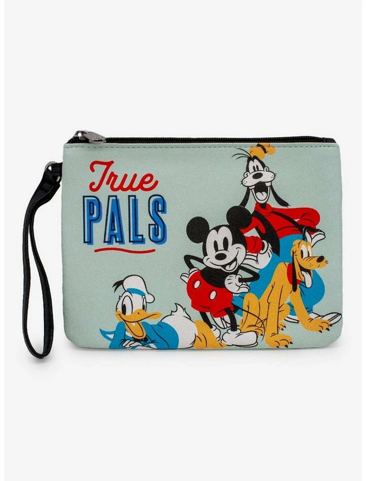 Brand new 🥰 Disney Mickey Mouse The Fab Four True Pals Wristlet 💯 3 Brand new 🥰 Disney Mickey Mouse The Fab Four True Pals Wristlet 💯