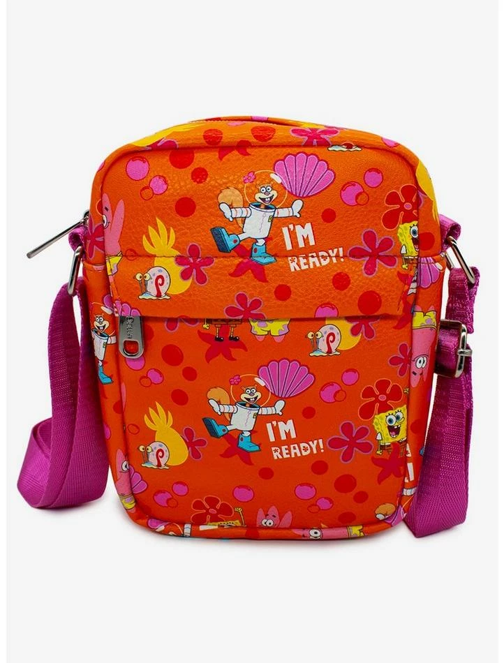 Coupon ๐ฅ Spongebob Squarepants I'M Ready Crossbody Bag โ 3 Coupon ๐ฅ Spongebob Squarepants I'M Ready Crossbody Bag โ