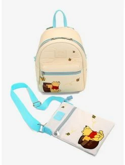 Cheap 🥰 Loungefly Disney Winnie The Pooh Character Clouds Mini 🎒 Backpack ⭐ -Bags & Purses Shop Online 18023100 av4