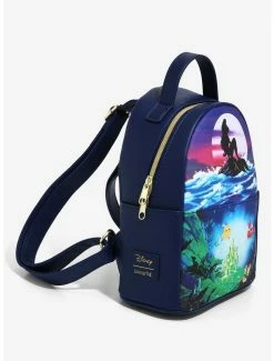 Outlet ✔️ Loungefly Disney The Little Mermaid Silhouette Mini 🎒 Backpack 💯 -Bags & Purses Shop Online 18023108 av1