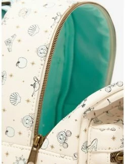 Cheapest 👏 Loungefly Disney Princess Icons Mini 🎒 Backpack 🌟 -Bags & Purses Shop Online 18265309 av3