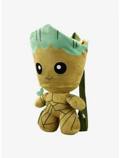 Buy 🎁 Marvel Guardians Of The Galaxy Groot Chibi Plush 🎒 Backpack 💯 -Bags & Purses Shop Online 18431185 av2