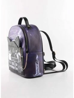 Flash Sale 🔥 Disney Hocus Pocus Sanderson Museum Binx Mini 🎒 Backpack 💯 -Bags & Purses Shop Online 18431189 av3