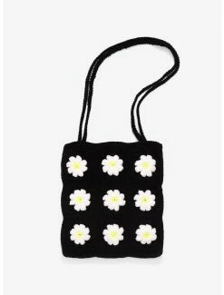 Best deal 👍 White Daisy Crochet Tote Bag 🤩 -Bags & Purses Shop Online 18634925 av1
