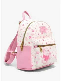 Cheap ⭐ Loungefly Disney Winnie The Pooh Cherry Blossom Mini 🎒 Backpack 🎁 -Bags & Purses Shop Online 18705985 av1