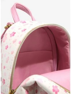 Cheap ⭐ Loungefly Disney Winnie The Pooh Cherry Blossom Mini 🎒 Backpack 🎁 -Bags & Purses Shop Online 18705985 av3