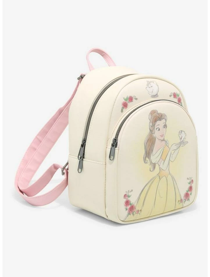 Wholesale ๐ Loungefly Disney Beauty And The Beast Belle Roses Mini ๐ Backpack ๐งจ 4 Wholesale ๐ Loungefly Disney Beauty And The Beast Belle Roses Mini ๐ Backpack ๐งจ - Image 2