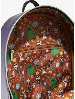 Budget 🤩 Loungefly The Nightmare Before 🎅 Christmas Gingerbread House Mini 🎒 Backpack 🥰 -Bags & Purses Shop Online 18706111 av3