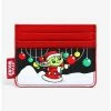 Budget 🥰 Loungefly Star Wars The Mandalorian Holiday Grogu Cardholder 🛒 -Bags & Purses Shop Online 18706211 hi