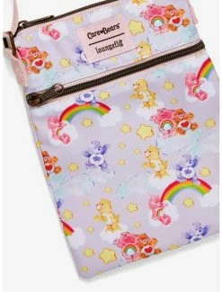 Cheapest 🛒 Loungefly Care Bears Rainbows & Clouds Passport Crossbody Bag ✨ -Bags & Purses Shop Online 18809613 av2