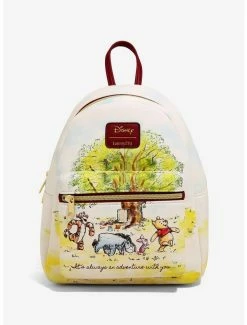 Best deal 🔔 Loungefly Disney Winnie The Pooh Sketch Mini 🎒 Backpack ⭐