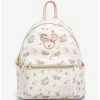 Budget 👏 Loungefly Disney Minnie Mouse Pastel Floral Mini 🎒 Backpack 💯 -Bags & Purses Shop Online 19074501 hi