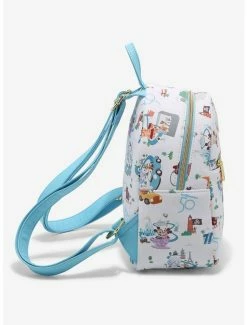 Buy 🔔 Loungefly Walt Disney World 50th Anniversary Mini 🎒 Backpack 🎁 -Bags & Purses Shop Online 19079025 av2