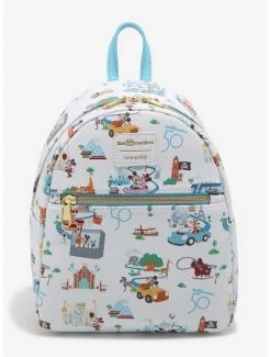 Buy 🔔 Loungefly Walt Disney World 50th Anniversary Mini 🎒 Backpack 🎁