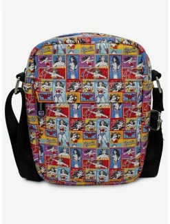 Best reviews of 🎉 Dc Comics Wonder 👩 Woman Poses Script And Logo Blocks Cross Body Bag 🌟