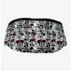 Wholesale 🧨 Disney Mickey Mouse And Minnie Expression Blocks White Fanny Pack Bag ❤️ -Bags & Purses Shop Online 19079765 hi