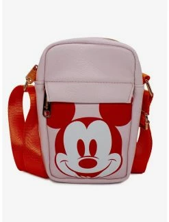 Hot Sale 😉 Disney Mickey Mouse Mickey Mouse Smiling Expression Cross Body Bag 🧨