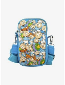 Top 10 🧨 Rugrats Tommy Pickles And Spike Poses Stacked Phone Bag Holder Wallet ⭐