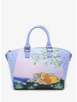 Bags & Purses Shop Online 44 Flash Sale ๐ Loungefly Disney Lady And The Tramp Sunset Satchel Bag ๐