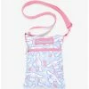 Buy 🔔 Cinnamoroll Strawberries Flower Passport Crossbody Bag 💯 -Bags & Purses Shop Online 19127033 hi