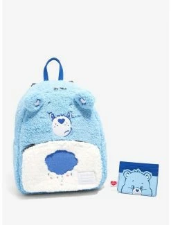 Wholesale 🥰 Loungefly Care Bears Grumpy Bear Plush Mini 🎒 Backpack 👍 -Bags & Purses Shop Online 19150518 av4