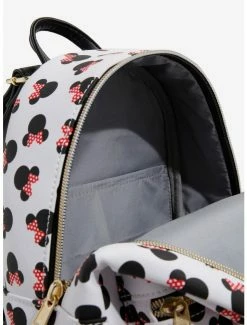 Coupon 🥰 Loungefly Disney Minnie Mouse Heads Mini 🎒 Backpack 😍 -Bags & Purses Shop Online 19150526 av3