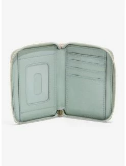 Best Sale ⌛ Loungefly Harry Potter Deathly Hallows Floral Mini Zipper Wallet ✔️ -Bags & Purses Shop Online 19150528 av2