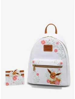 Wholesale 🛒 Loungefly Pokemon Eevee Spring Flowers Cardholder ❤️ -Bags & Purses Shop Online 19150532 av2