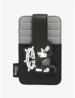 Cheapest ๐ Loungefly Disney Steamboat Willie Cardholder ๐