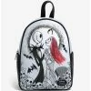 Promo ✔️ Her Universe The Nightmare Before 🔔 Christmas Jack & Sally Eternally Yours Mini 🎒 Backpack 🛒 -Bags & Purses Shop Online 19197553 hi