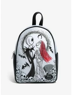 Promo ✔️ Her Universe The Nightmare Before 🔔 Christmas Jack & Sally Eternally Yours Mini 🎒 Backpack 🛒
