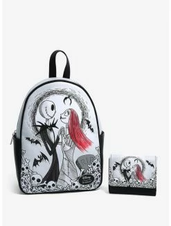 Cheapest 😉 Her Universe The Nightmare Before 🎄 Christmas Jack & Sally Eternally Yours Mini Flap Wallet 🥰 -Bags & Purses Shop Online 19197561 av3